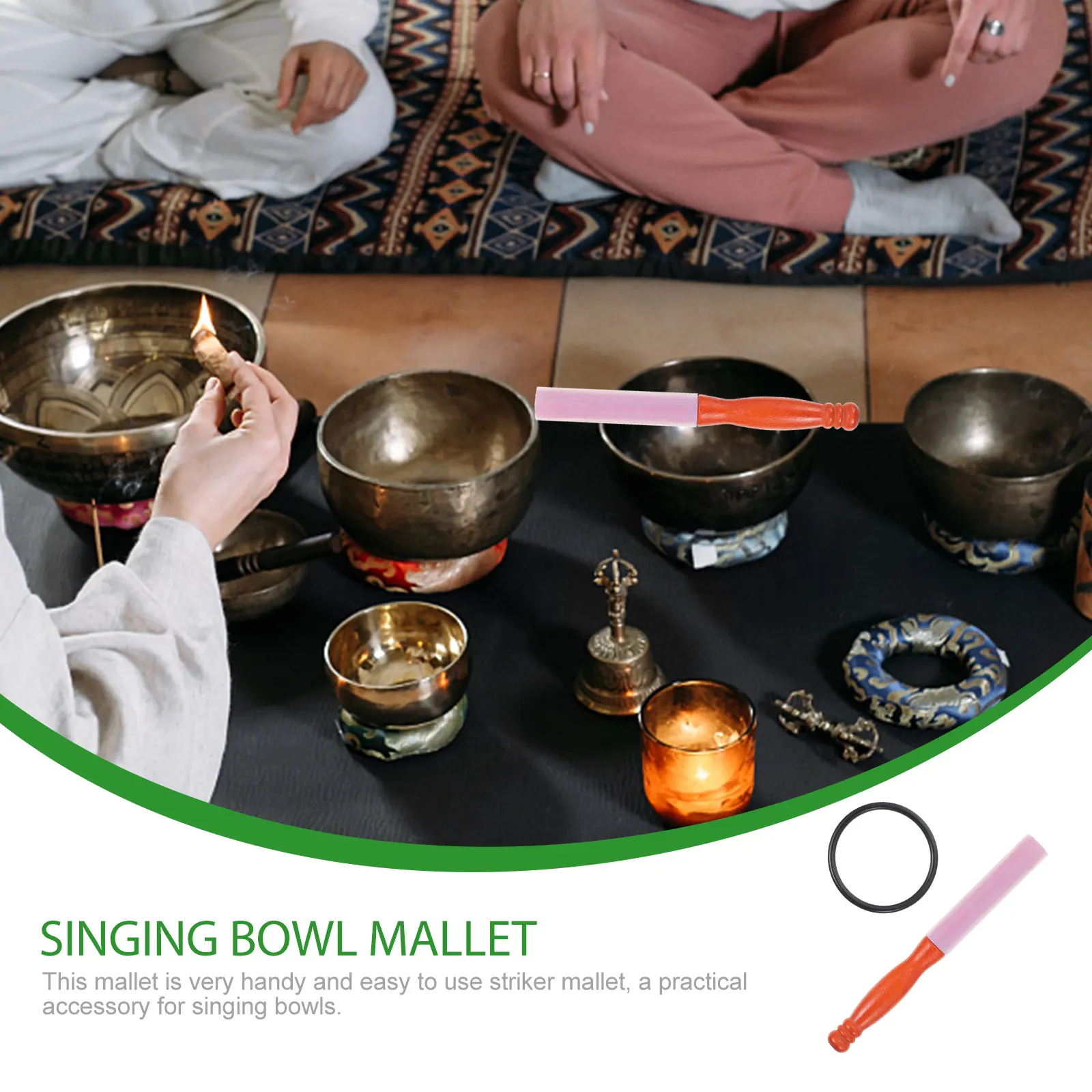 1 Set Singing Mallet Wooden Rod Premium Durable Smooth Surface Clear Sound Meditation Aid Bowl Accessory Bowl Stick
1 Set Singing Mallet Wooden Rod Premium Durable Smooth Surface Clear Sound Meditation Aid Bowl Accessory Bowl Stick