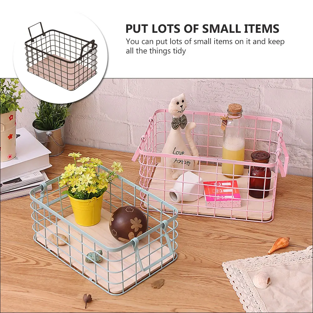 1pc Iron Art Storage Basket Ventilated Design For Bathroom Kitchen Home Metal Organizer Container Handles Laundry Food
1pc Iron Art Storage Basket Ventilated Design For Bathroom Kitchen Home Metal Organizer Container Handles Laundry Food