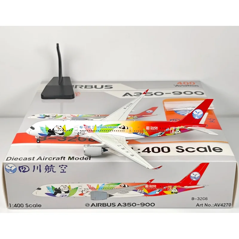 Литая под давлением масштаб 1/400 AV4270 Sichuan Airlines A350-900 B-32G6, модель самолета из сплава, коллекционная декоративная модель
Литая под давлением масштаб 1/400 AV4270 Sichuan Airlines A350-900 B-32G6, модель самолета из сплава, коллекционная декоративная модель