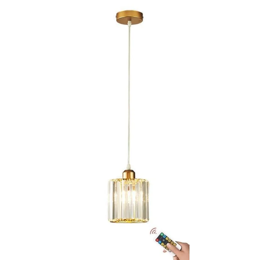 1 Pack Glass Pendant Light Battery Operated with Remote Rechargeable Wireless Hanging Light Battery Powered Pendant Lamp Small
1 Pack Glass Pendant Light Battery Operated with Remote Rechargeable Wireless Hanging Light Battery Powered Pendant Lamp Small