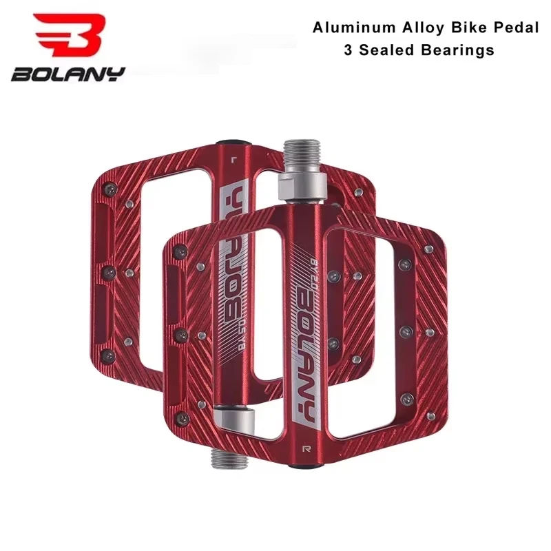 BOLANY MTB Pedals Aluminum Alloy Ultra-Light Design | Triple Sealed Bearings Mountain/Downhill Bike Pedals Cycling Accessories
BOLANY MTB Pedals Aluminum Alloy Ultra-Light Design | Triple Sealed Bearings Mountain/Downhill Bike Pedals Cycling Accessories