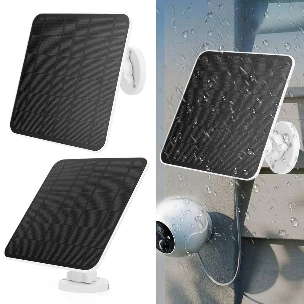 Солнечная панель 5 В, 30 Вт, порт Micro USB и USB-C, солнечная зарядная панель, зарядный кабель 9,8 фута для камеры безопасности для Eufycam 3C/2C/2 Pro
Солнечная панель 5 В, 30 Вт, порт Micro USB и USB-C, солнечная зарядная панель, зарядный кабель 9,8 фута для камеры безопасности для Eufycam 3C/2C/2 Pro