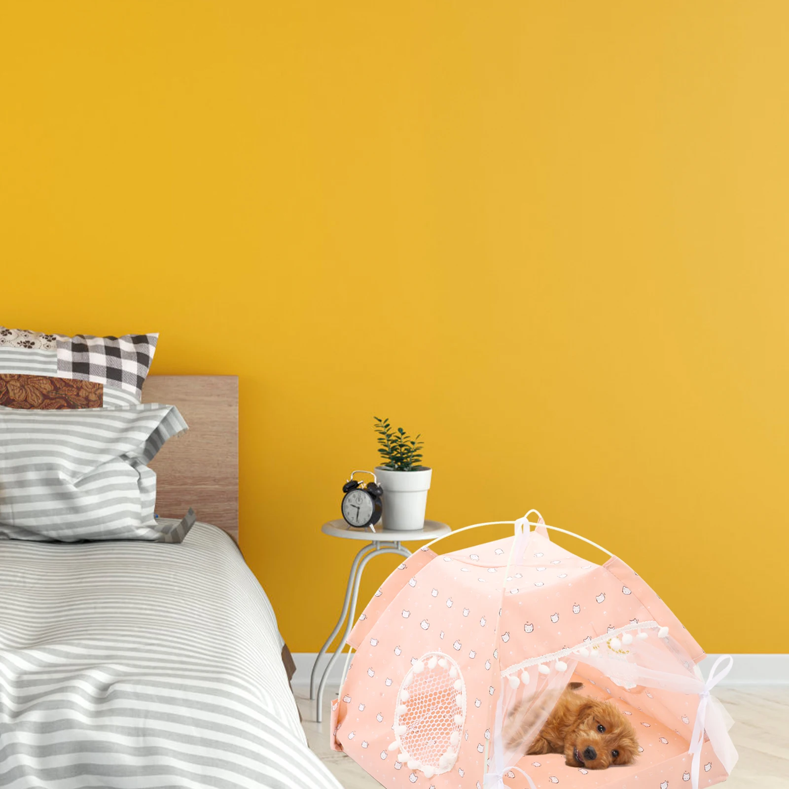 Summer Cat Tent Pet House Portable Hideaway Cave Dog House Puppy Newborn Comfortable Fabric Durable Foldable Outdoor Toys
Summer Cat Tent Pet House Portable Hideaway Cave Dog House Puppy Newborn Comfortable Fabric Durable Foldable Outdoor Toys