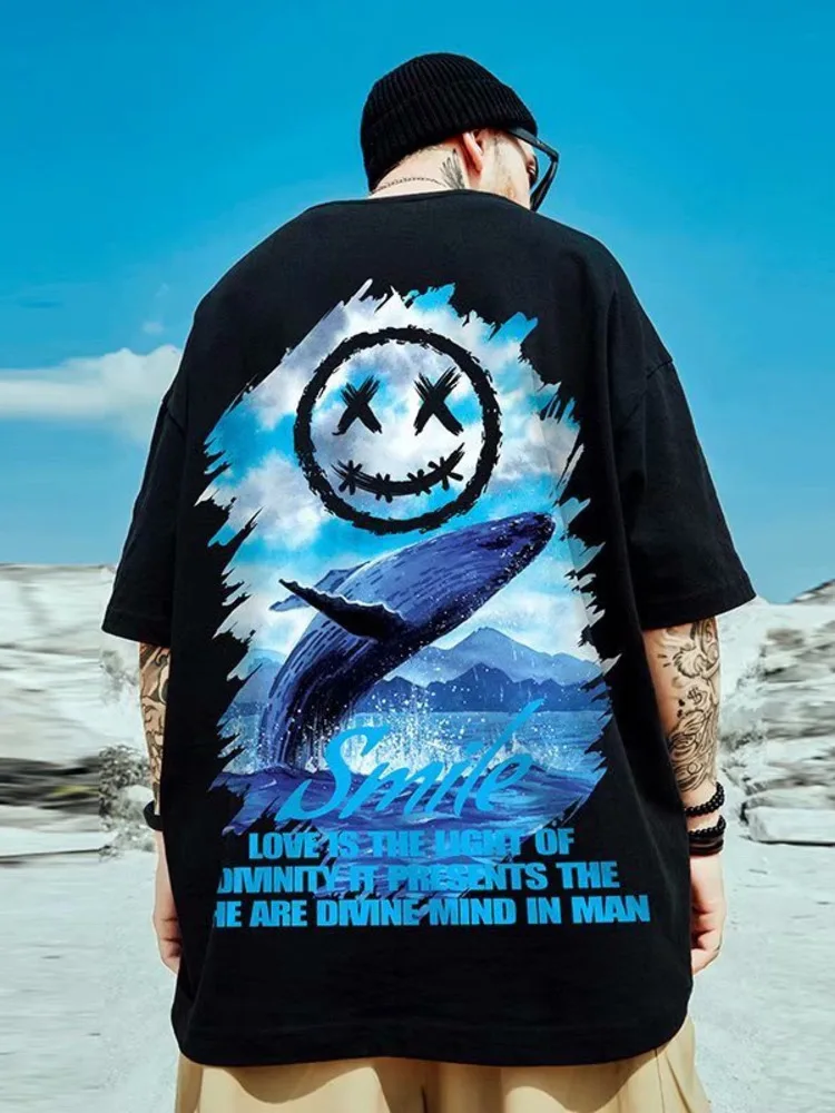 Summer New Casual Loose T-shirt Short Sleeved Men's Fashion Loose Printing Large 8XL Hip Hop Couple Wear Half Sleeve Cotton Top
Summer New Casual Loose T-shirt Short Sleeved Men's Fashion Loose Printing Large 8XL Hip Hop Couple Wear Half Sleeve Cotton Top