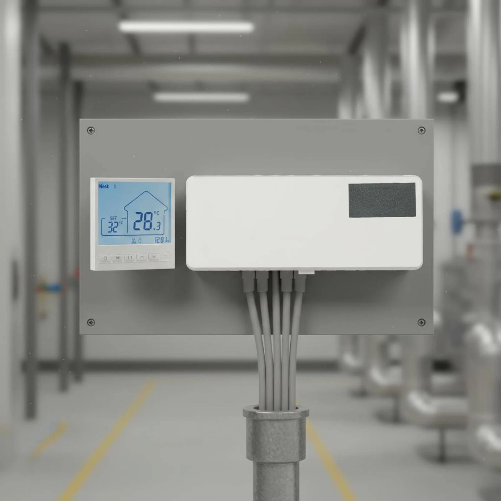 Water Heating Controller RS485 Wired Thermostat Panel Wall Mount Control Integrated Unit Display Window
Water Heating Controller RS485 Wired Thermostat Panel Wall Mount Control Integrated Unit Display Window