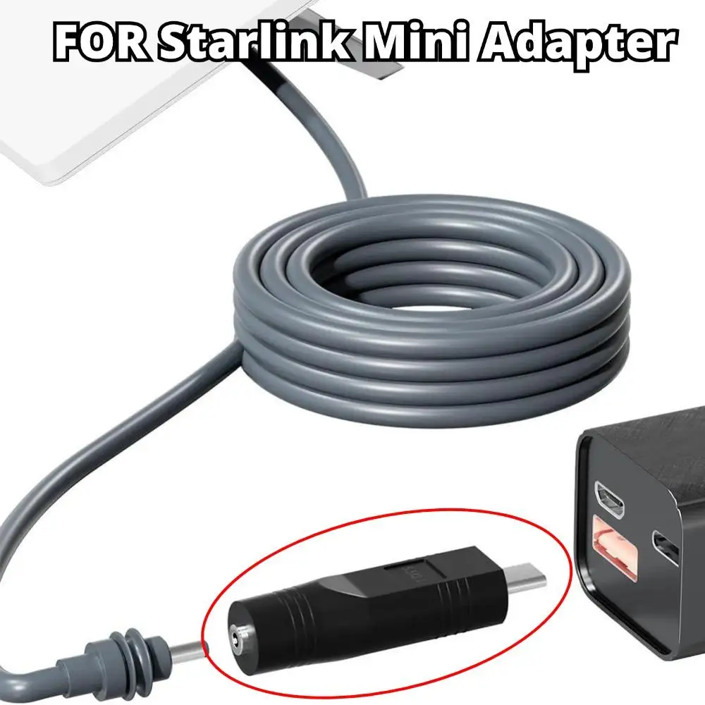 Мини-адаптер Starlink Type C PD100W-20V «папа/гнездо» Широко совместимый адаптер Plug And Play Type-C «папа» на D C «мама»
Мини-адаптер Starlink Type C PD100W-20V «папа/гнездо» Широко совместимый адаптер Plug And Play Type-C «папа» на D C «мама»