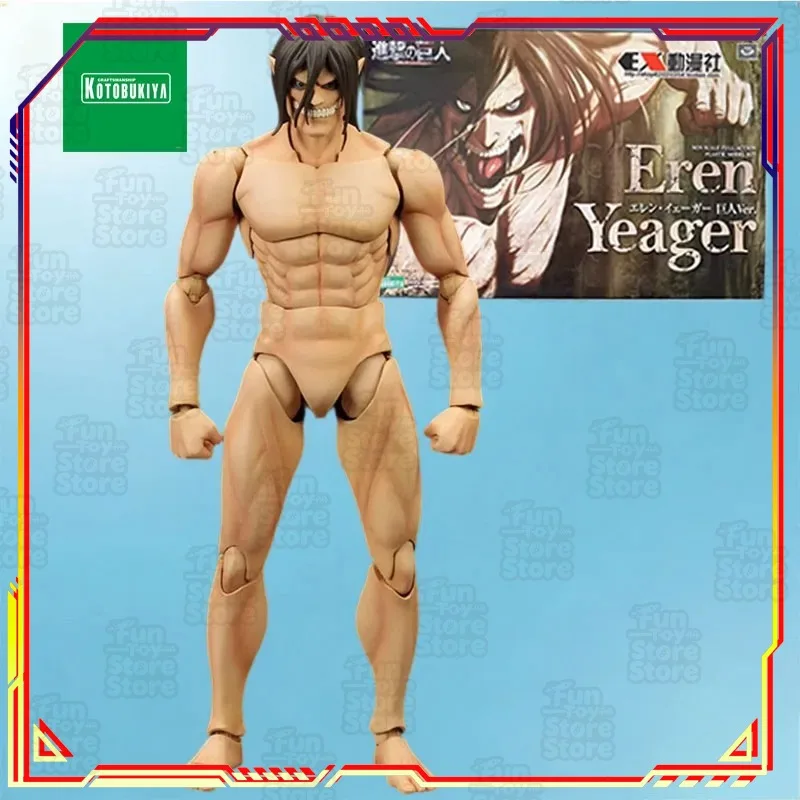 Коллекционная подвижная фигурка Ерена Йегера из аниме «Атака Титанов» от Kotobukiya, 160 мм, из PS, PE, ABS, PVC
Коллекционная подвижная фигурка Ерена Йегера из аниме «Атака Титанов» от Kotobukiya, 160 мм, из PS, PE, ABS, PVC