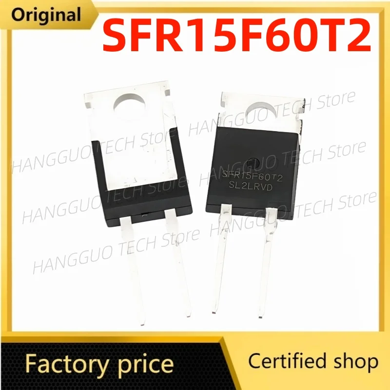 Original and brand new SFR15F60T2 15F60T2 TO-220 Fast Recovery Diode 15A 600V
Original and brand new SFR15F60T2 15F60T2 TO-220 Fast Recovery Diode 15A 600V