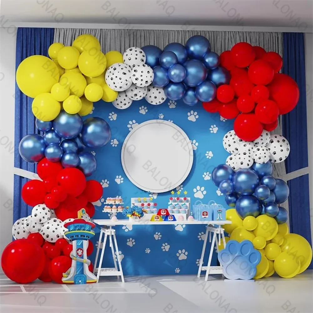 121Pcs Dog Paw Balloons Birthday Party Decoration Green Boy Girl Classic Toys Globos Helium Air Inflatable Balls Party Supply
121Pcs Dog Paw Balloons Birthday Party Decoration Green Boy Girl Classic Toys Globos Helium Air Inflatable Balls Party Supply