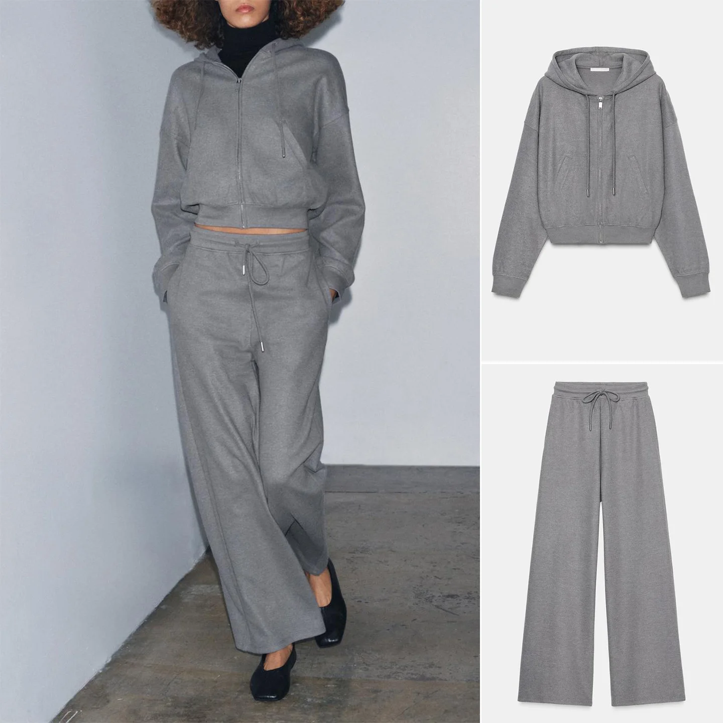 Осень-зима, новый женский повседневный комплект, мягкая толстовка в рубчик, прямые брюки, длинная застежка-молния све, удобный наряд
Осень-зима, новый женский повседневный комплект, мягкая толстовка в рубчик, прямые брюки, длинная застежка-молния све, удобный наряд