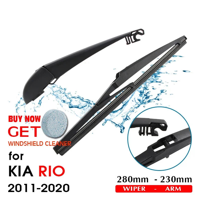 Car Rear Wiper Blades Back Windscreen Wiper Arm For KIA Rio Hatchback (2011-2020) 230mm,Windshield Auto Styling
Car Rear Wiper Blades Back Windscreen Wiper Arm For KIA Rio Hatchback (2011-2020) 230mm,Windshield Auto Styling