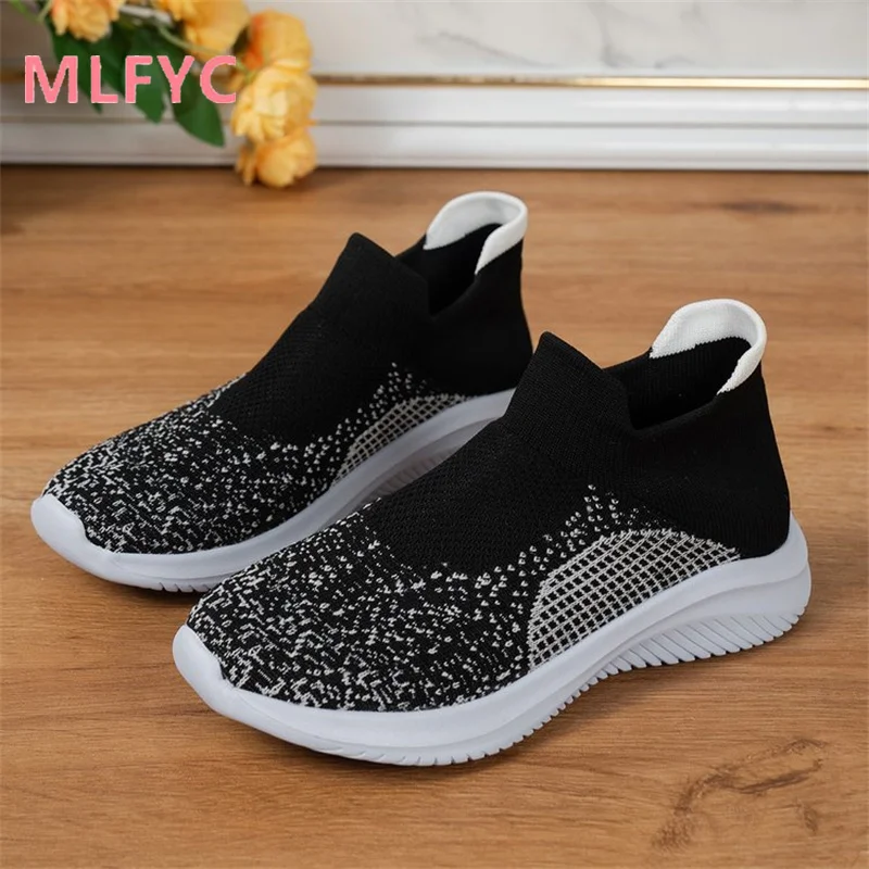 Sneakers Soft Soles Breathable Elastic Socks Women's Shoes Knitted Comfort Lightweight Casual Shoes Women's Shoes
Sneakers Soft Soles Breathable Elastic Socks Women's Shoes Knitted Comfort Lightweight Casual Shoes Women's Shoes