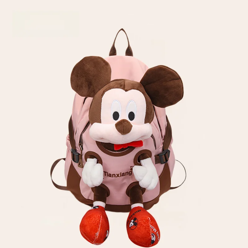 Disney Mickey 3D Backpack Flush Plush Daypack with Red Bow Tie Casual School & Travel Bag
Disney Mickey 3D Backpack Flush Plush Daypack with Red Bow Tie Casual School & Travel Bag