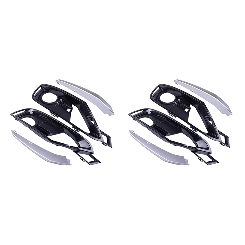2X Front Bumper Fog Light Grille Cover Trim Fit For BMW 3 Series F30/F31 2012-2015 51117300739 51117300740
2X Front Bumper Fog Light Grille Cover Trim Fit For BMW 3 Series F30/F31 2012-2015 51117300739 51117300740