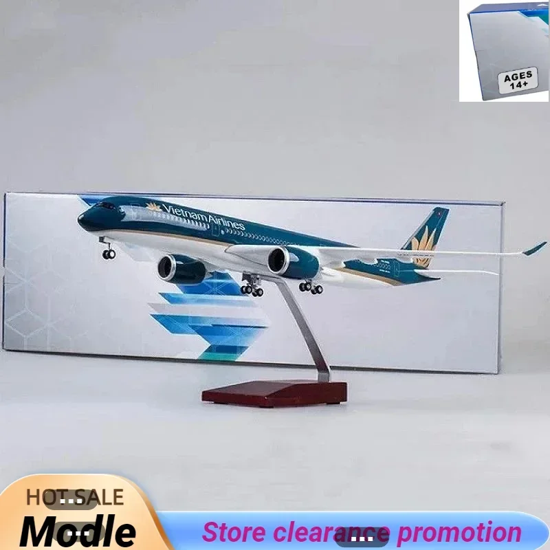 47 см масштаб 1/142 самолет Airbus A350 Dreamliner самолет Vietnam Airlines модель со светодиодной подсветкой и колесами литой под давлением пластиковый самолет
47 см масштаб 1/142 самолет Airbus A350 Dreamliner самолет Vietnam Airlines модель со светодиодной подсветкой и колесами литой под давлением пластиковый самолет