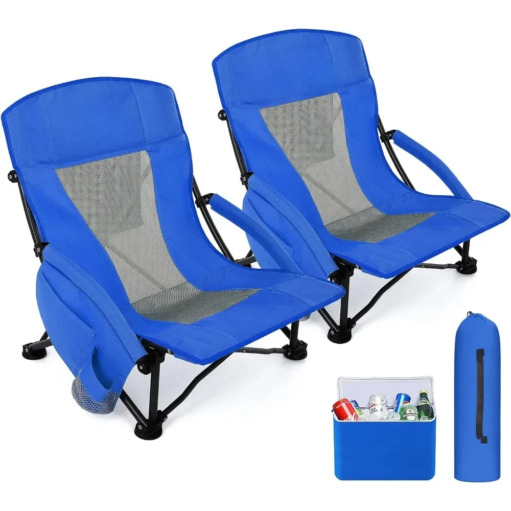 Beach Chair ,Low Back,Foldable Mesh Back Design with Cup Holder & Cooler & Phone Bag,for Camping,Beach,Picnic,Camping Chair
Beach Chair ,Low Back,Foldable Mesh Back Design with Cup Holder & Cooler & Phone Bag,for Camping,Beach,Picnic,Camping Chair