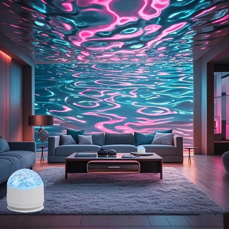Northern Aurora/Water Ripple Projector Lamp LED Night Light with Remote Control Party Decor Light Projector Atmosphere Light
Northern Aurora/Water Ripple Projector Lamp LED Night Light with Remote Control Party Decor Light Projector Atmosphere Light