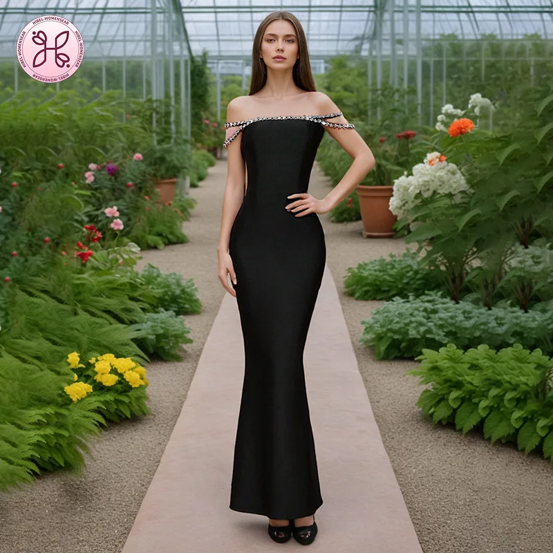 2025 French Style Bodycon Maxi Dress | Diamond Embellished One-Shoulder Gown | Slim Fit Summer Evening Dress
2025 French Style Bodycon Maxi Dress | Diamond Embellished One-Shoulder Gown | Slim Fit Summer Evening Dress