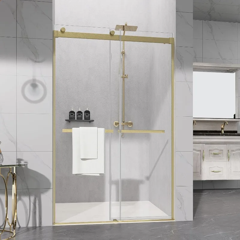 r Door 48 "×76", обходная раздвижная душевая дверь, безрамная душевая дверь с закаленным стеклом, душевая стеклянная дверь из матового дерева
r Door 48 "×76", обходная раздвижная душевая дверь, безрамная душевая дверь с закаленным стеклом, душевая стеклянная дверь из матового дерева