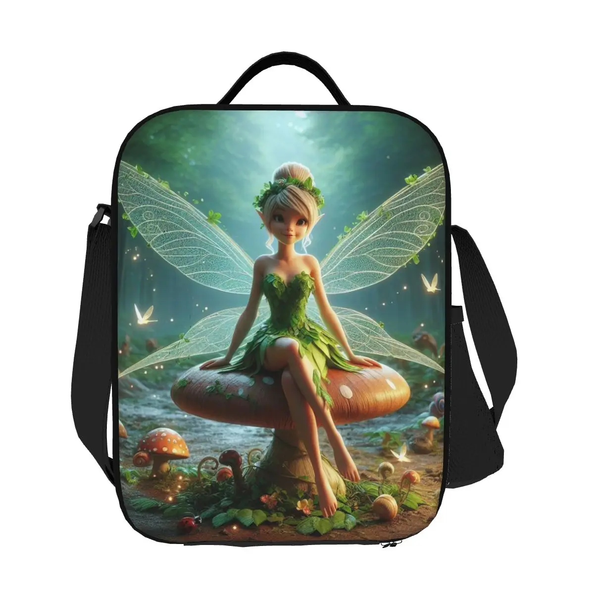 Custom Cartoon Tinker Bell Fairy Thermal Insulated Lunch Bags Women Resuable Lunch Container for School Storage Bento Food Box
Custom Cartoon Tinker Bell Fairy Thermal Insulated Lunch Bags Women Resuable Lunch Container for School Storage Bento Food Box
