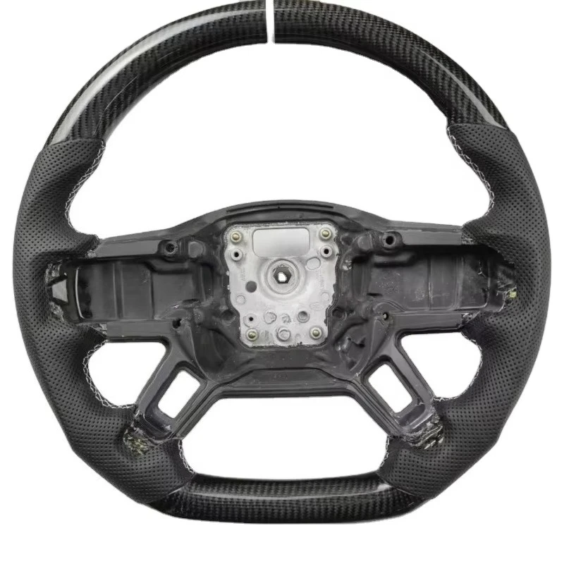 D-Shape Carbon Steel Sports Steering Wheel for Defender Flat Bottom
D-Shape Carbon Steel Sports Steering Wheel for Defender Flat Bottom