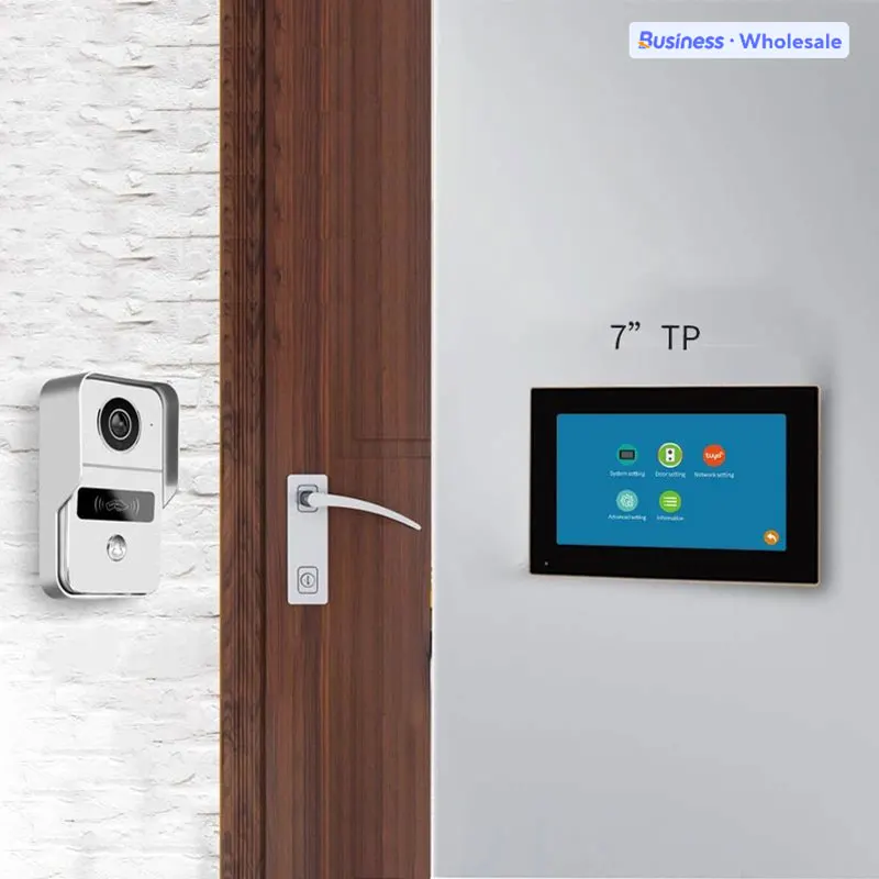 TUYA Smart 1080P 10 Inch 7 Color Touch Screen Wireless Wifi Video Doorbell Home Intercom Monitor Not a Set
TUYA Smart 1080P 10 Inch 7 Color Touch Screen Wireless Wifi Video Doorbell Home Intercom Monitor Not a Set