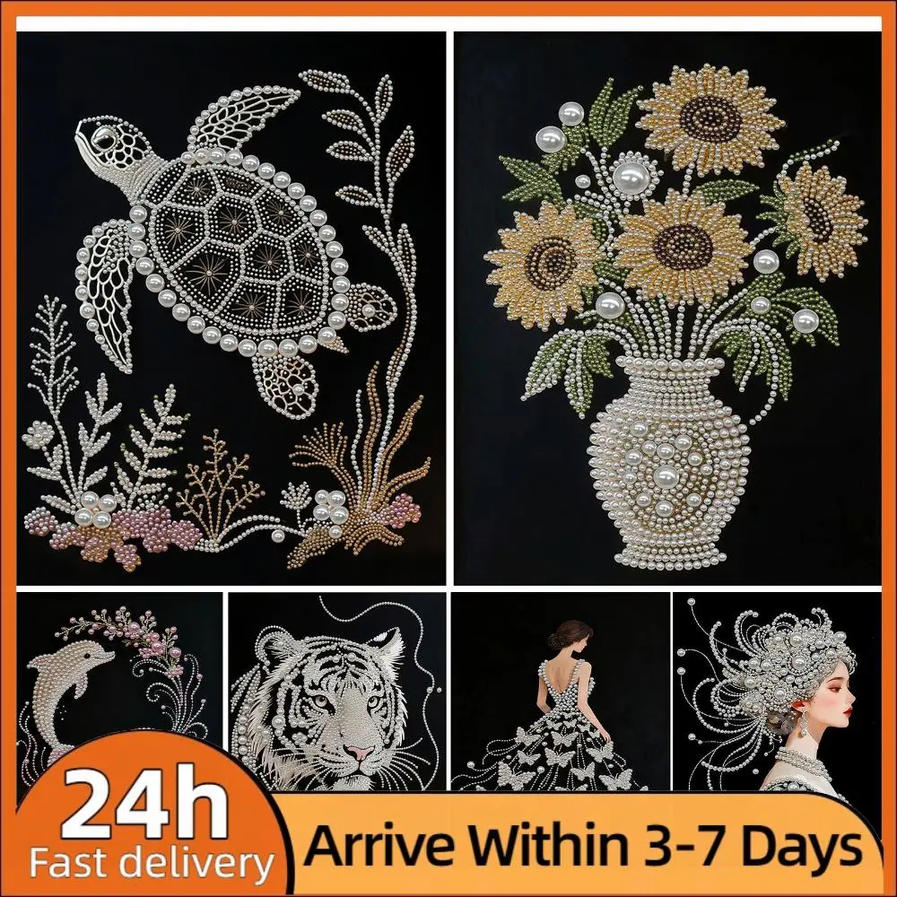 DIY Pearl Dot Painting Without Frame Pearl Painting Art Kits 30x40cm for Adults Beginners Home Wall Decor
DIY Pearl Dot Painting Without Frame Pearl Painting Art Kits 30x40cm for Adults Beginners Home Wall Decor