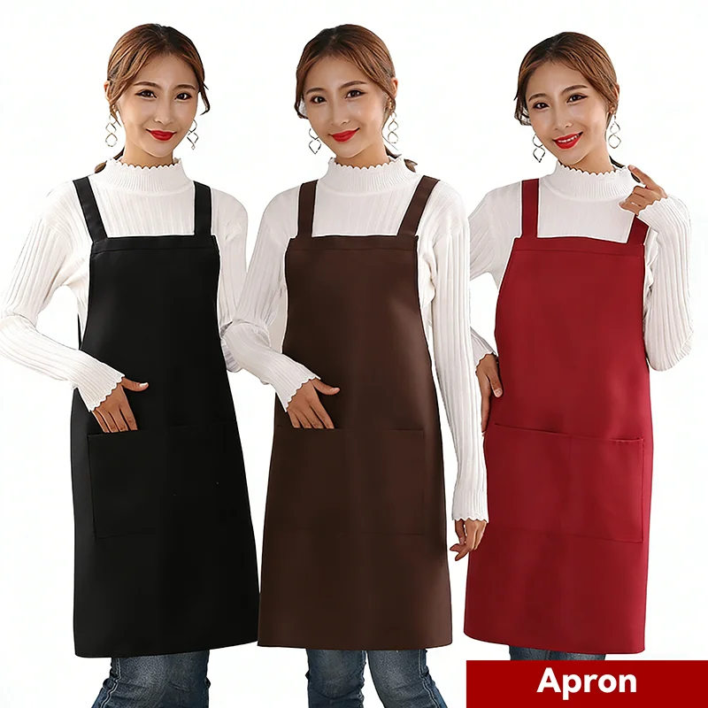 Comfortable Thin Kitchen Aprons for Woman Men Chef Work Apron for Grill Restaurant Bar Shop Cafes Beauty Nails Studios Uniform
Comfortable Thin Kitchen Aprons for Woman Men Chef Work Apron for Grill Restaurant Bar Shop Cafes Beauty Nails Studios Uniform