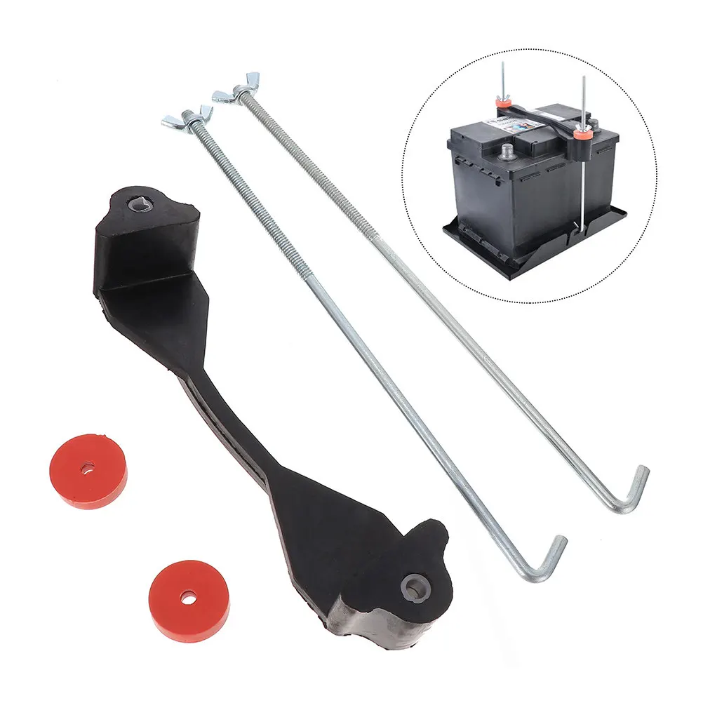 2Sets Sturdy Battery Tie Down Bracket for Automotive Truck Rv Battery Mount Holder Wide Compatibility Vibration Proof Easy
2Sets Sturdy Battery Tie Down Bracket for Automotive Truck Rv Battery Mount Holder Wide Compatibility Vibration Proof Easy