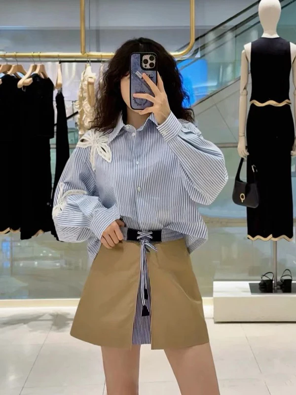 High Waist A-Line Skirt with Drawstring Anti-Wrinkle Cotton Blend for Autumn Street Style Youthful Design Half Body Skirts
High Waist A-Line Skirt with Drawstring Anti-Wrinkle Cotton Blend for Autumn Street Style Youthful Design Half Body Skirts