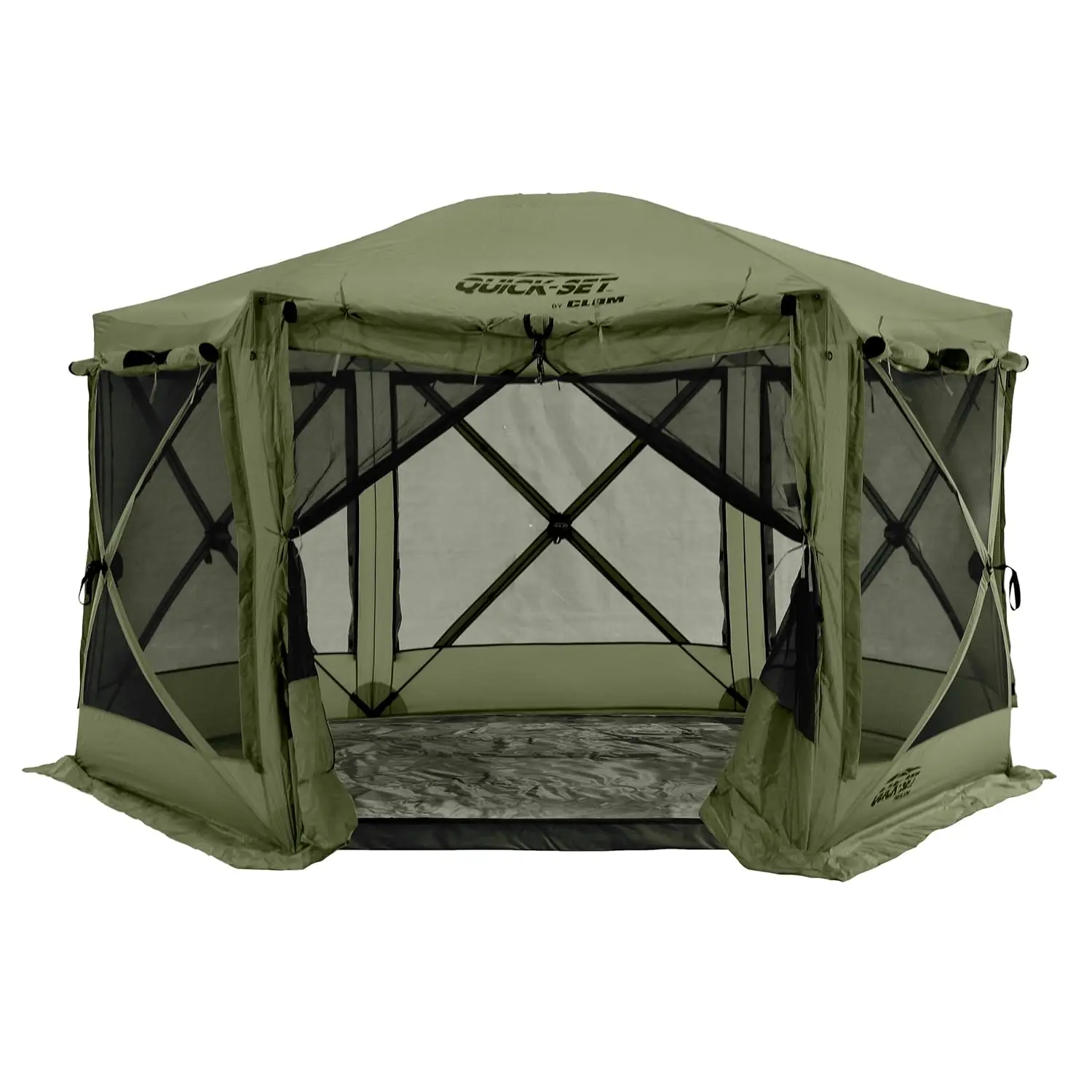 Quick-Set Pavilion Pop-Up Screen Tent with Removable Floor, 12.5 ft, Green | 60-Second Outdoor Gazebo Canopy, Customized
Quick-Set Pavilion Pop-Up Screen Tent with Removable Floor, 12.5 ft, Green | 60-Second Outdoor Gazebo Canopy, Customized
