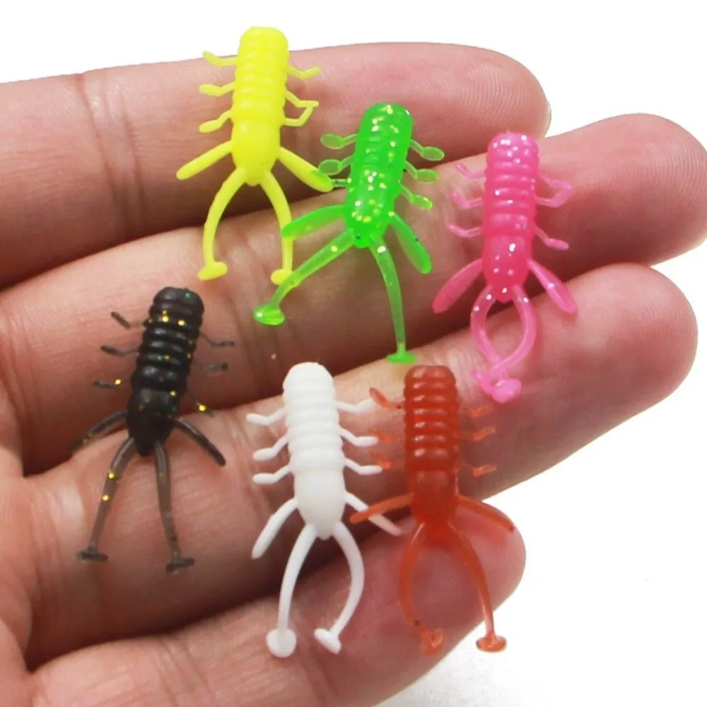 20pcs/Bag 29mm Size Micro Worm Fishing Lure Floating Design Silicone Plastic TPE Floating Lure Soft Material Horse Mackerel Lure
20pcs/Bag 29mm Size Micro Worm Fishing Lure Floating Design Silicone Plastic TPE Floating Lure Soft Material Horse Mackerel Lure