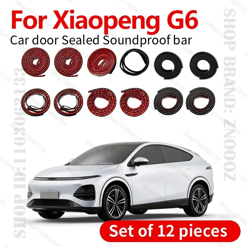 For 2023-2025 Xiaopeng G6 Car Door Seal Strip Rubber Double Layer Sealing Protector Soundproof Dustproof Seal Strip 12PCS Set
For 2023-2025 Xiaopeng G6 Car Door Seal Strip Rubber Double Layer Sealing Protector Soundproof Dustproof Seal Strip 12PCS Set