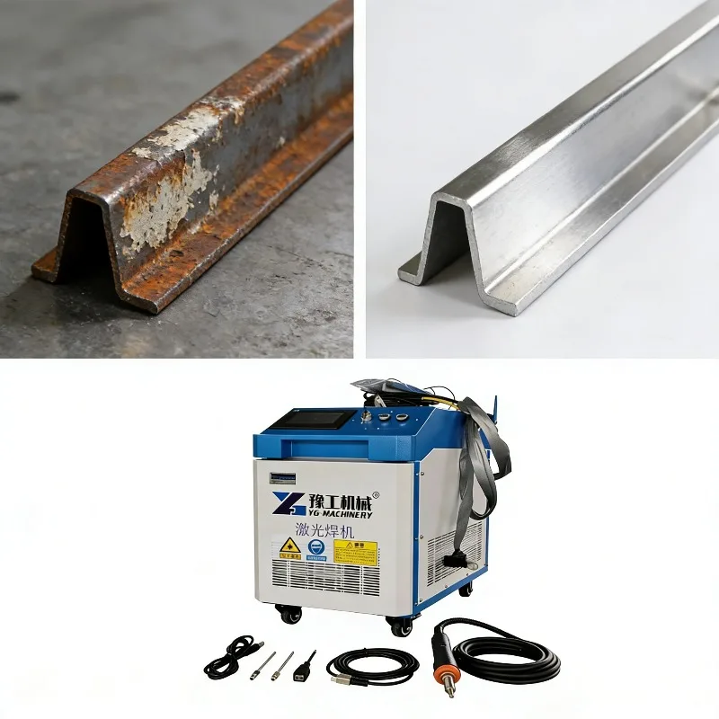 3-in-1 Fiber Laser Cleaning Machine Handheld Welder Cutter 1500W 2000W High Efficiency Metal Rust Removal for Industry Workshop
3-in-1 Fiber Laser Cleaning Machine Handheld Welder Cutter 1500W 2000W High Efficiency Metal Rust Removal for Industry Workshop