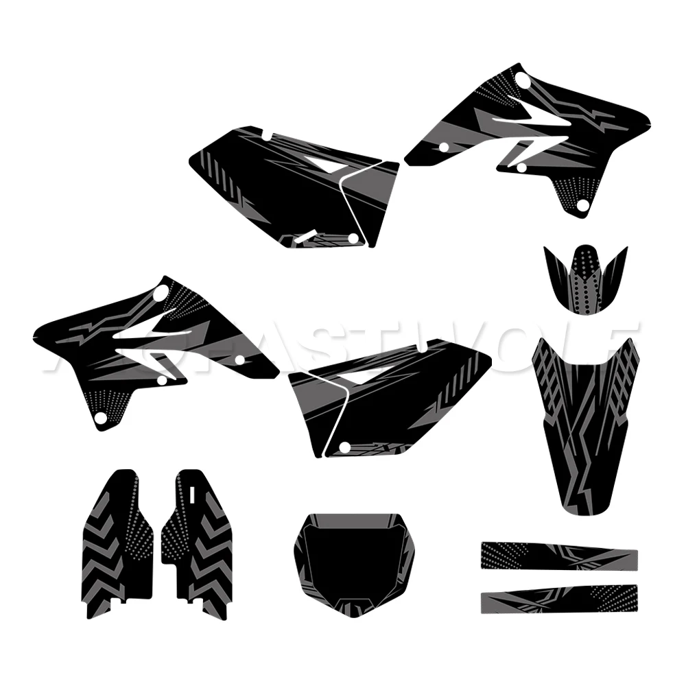 Fit for Suzuki RMZ 250 RMZ250 2007 2008 2009 Motocross Deco Team Graphics Background Decals Stickers Kits
Fit for Suzuki RMZ 250 RMZ250 2007 2008 2009 Motocross Deco Team Graphics Background Decals Stickers Kits