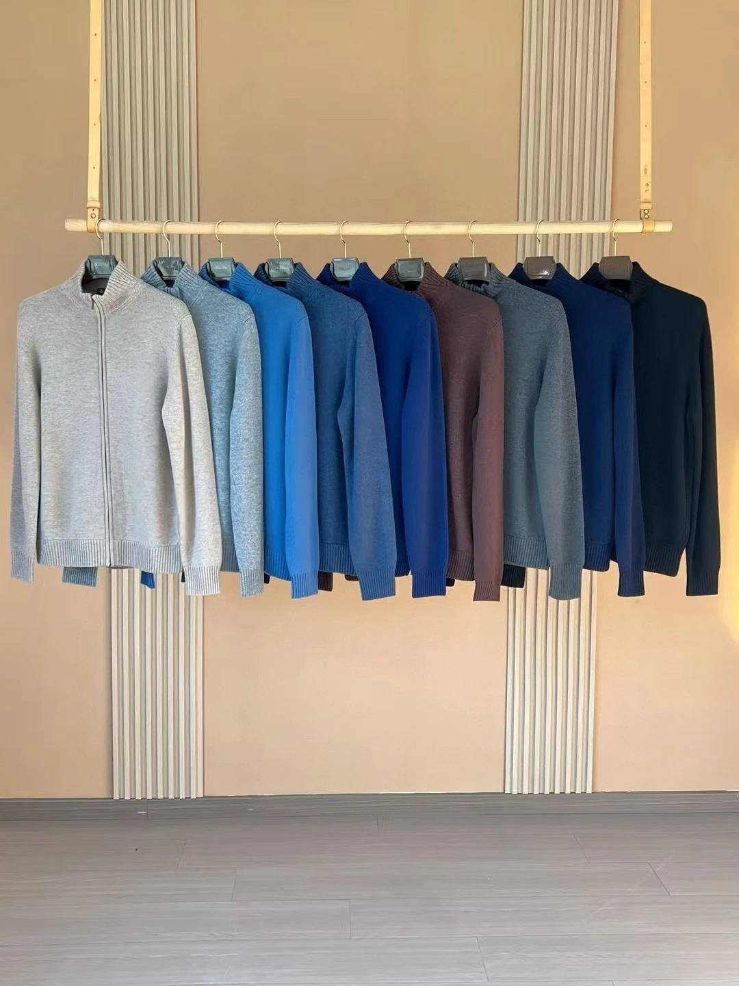 Men's Casual Loose Knitted f High Collar Zipper Camere Sweater Outerwear Simple Versatile Busin Casual Sle Long Sve
Men's Casual Loose Knitted f High Collar Zipper Camere Sweater Outerwear Simple Versatile Busin Casual Sle Long Sve