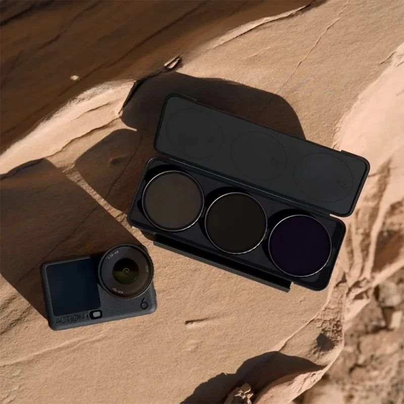 Original For DJI Osmo Action 6 ND Filter Set (ND8/16/32 + Case) NEW
Original For DJI Osmo Action 6 ND Filter Set (ND8/16/32 + Case) NEW