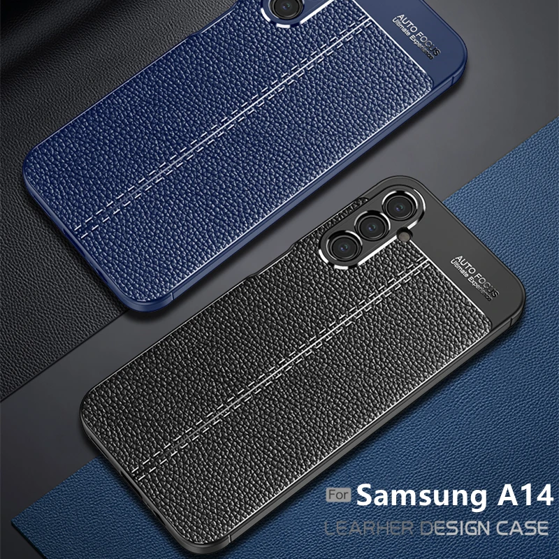 For Cover Samsung Galaxy A14 Case Samsung A14 Capa Shockproof TPU Soft Leather Fundas Samsung A14 A34 A24 A25 A05 A05S A15 A55
For Cover Samsung Galaxy A14 Case Samsung A14 Capa Shockproof TPU Soft Leather Fundas Samsung A14 A34 A24 A25 A05 A05S A15 A55
