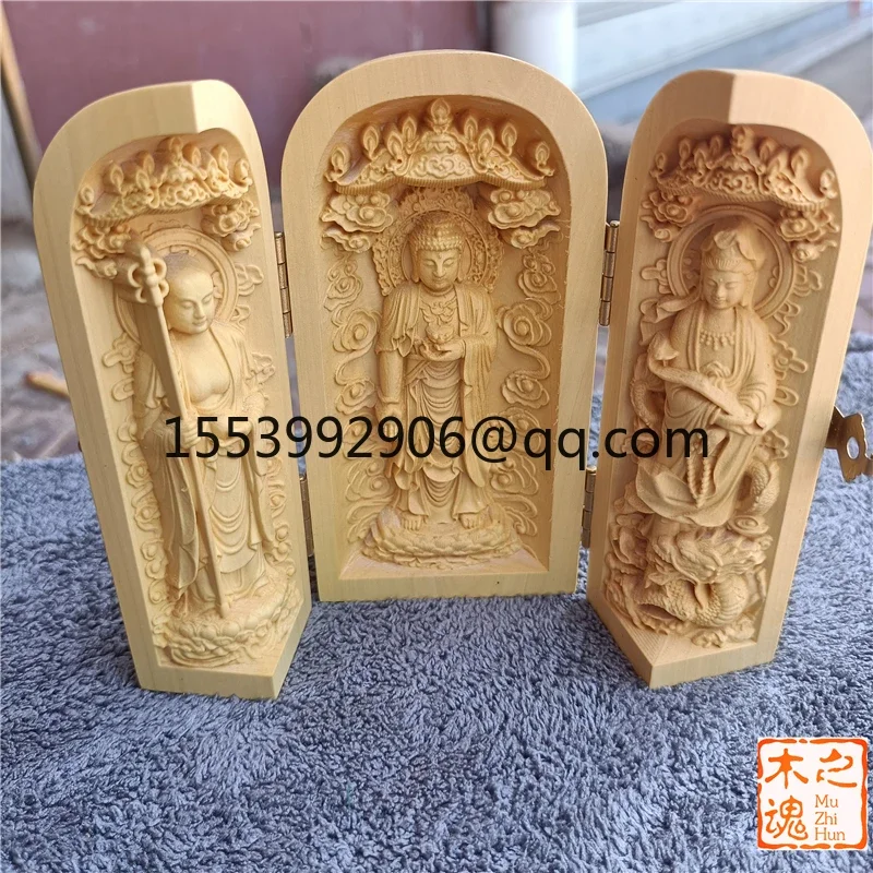Huangyang резьба по дереву, Guanyin Bodhisattva автомобильные аксессуары, домашние три коробки, подарочные украшения
Huangyang резьба по дереву, Guanyin Bodhisattva автомобильные аксессуары, домашние три коробки, подарочные украшения