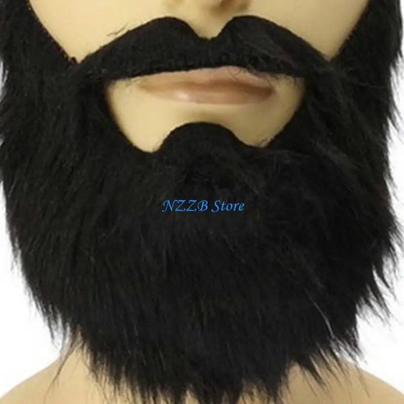 T21F Halloween Fake Beard Funny Fake Mustache Hair Disguise Accessories Black Mustache Cosplay Supplies 
T21F Halloween Fake Beard Funny Fake Mustache Hair Disguise Accessories Black Mustache Cosplay Supplies