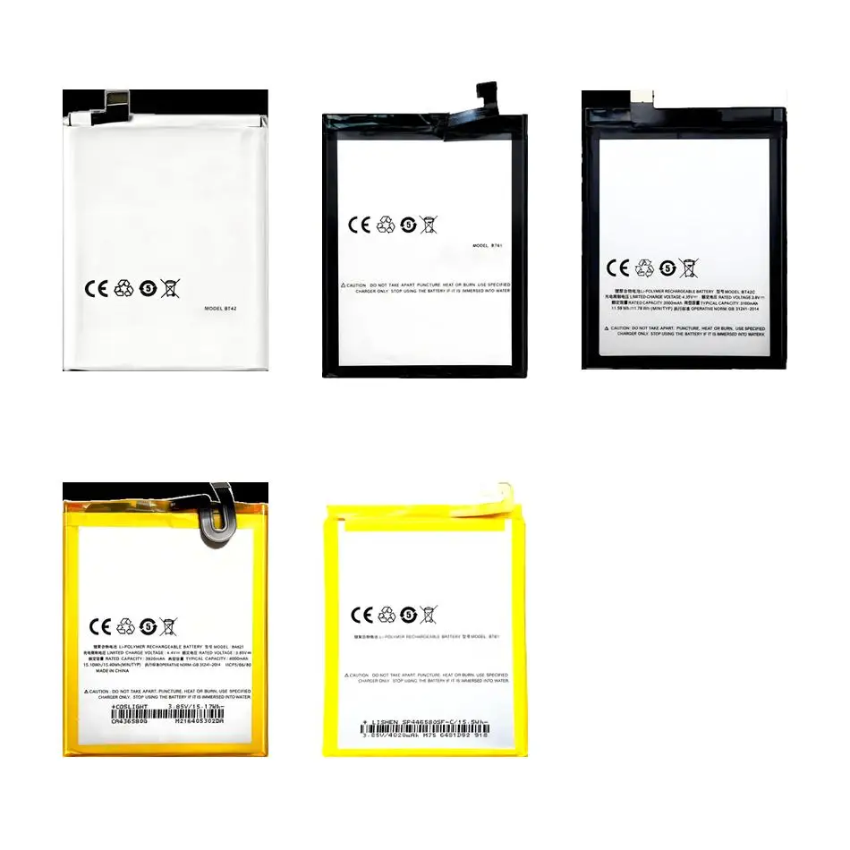 Аккумулятор для мобильного телефона BA621 BT61L Version BT42 3100-4100 мАч для Meizu M5, Meizu M1, M2, M3 Note, L681, M681
Аккумулятор для мобильного телефона BA621 BT61L Version BT42 3100-4100 мАч для Meizu M5, Meizu M1, M2, M3 Note, L681, M681