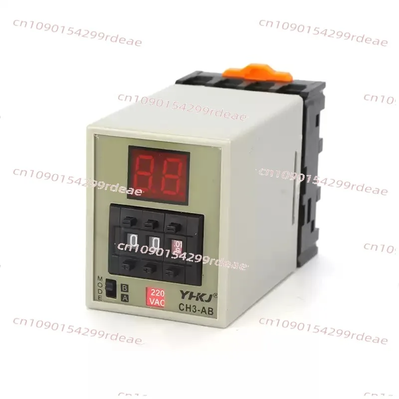 AH3D Digital Display Time Relay Power-On Time Delay AH3D-D3 Time Controller 24V220V
AH3D Digital Display Time Relay Power-On Time Delay AH3D-D3 Time Controller 24V220V