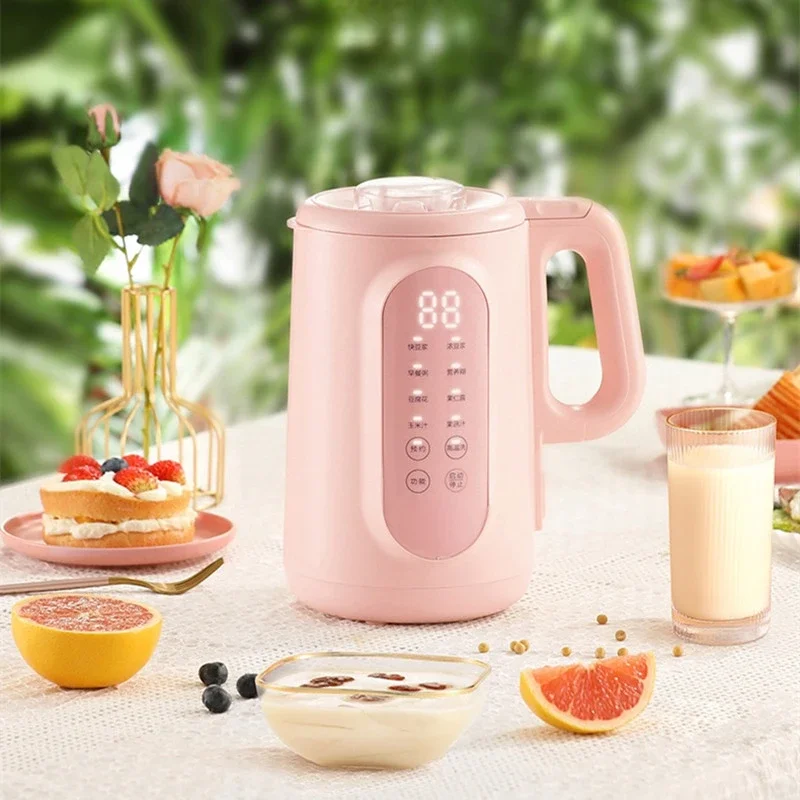 220V Soybean Milk Machine Home Broken Wall Filter-free Wash-free Automatic Heating No-boil Intelligent Appointment
220V Soybean Milk Machine Home Broken Wall Filter-free Wash-free Automatic Heating No-boil Intelligent Appointment