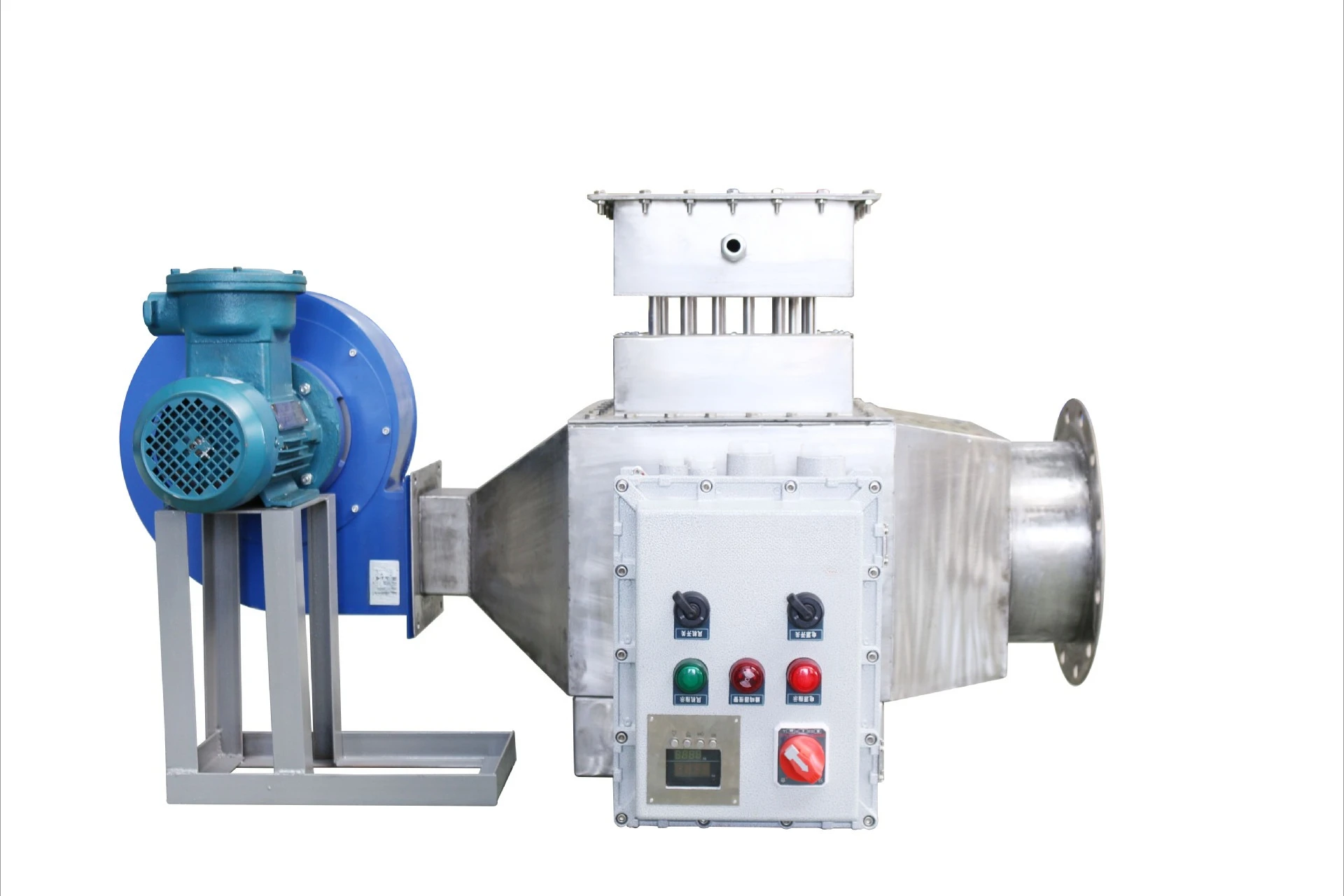 Explosion-proof air duct air heater, certified mine wellhead deicing electric heating equipment
Explosion-proof air duct air heater, certified mine wellhead deicing electric heating equipment