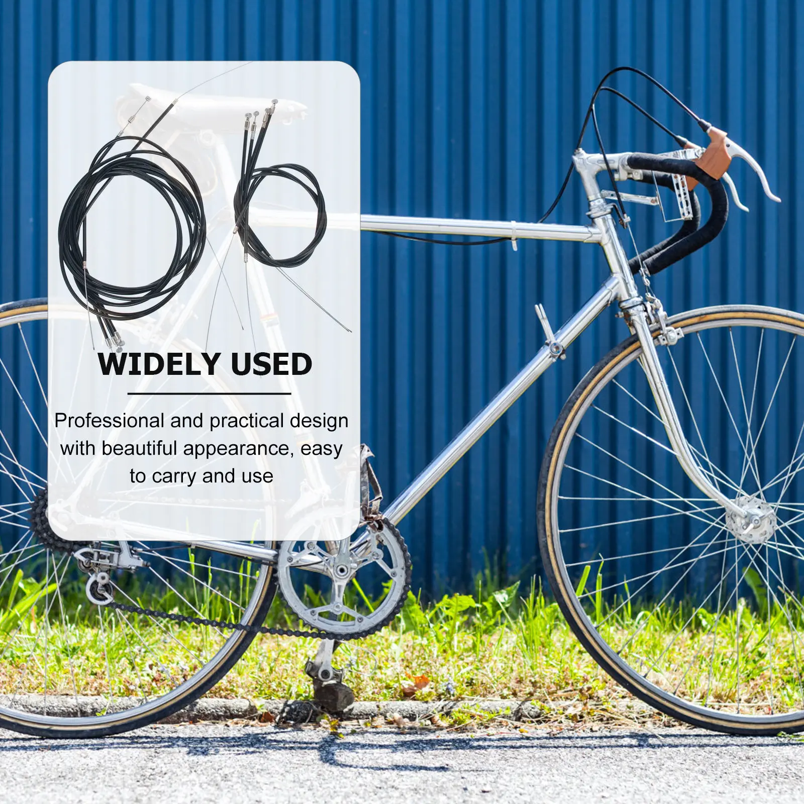 4Sets Bicycles Brake Cables Kit Front Rear Replacement Brake Lines for Road Bike Small Wheel Folding Bikes Sensitive
4Sets Bicycles Brake Cables Kit Front Rear Replacement Brake Lines for Road Bike Small Wheel Folding Bikes Sensitive