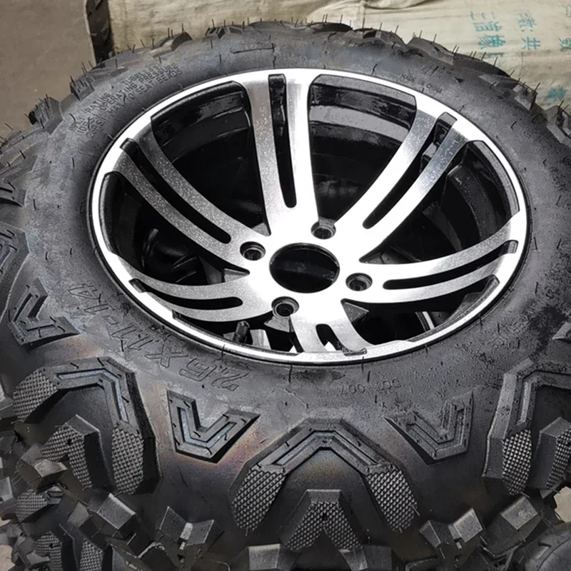 14-calowe koła terenowe 26X9-14 26X11-14 6PR Opony bezdętkowe z piastą ze stopu aluminium do dużych części do quadów ATV UTV Buggy
14-calowe koła terenowe 26X9-14 26X11-14 6PR Opony bezdętkowe z piastą ze stopu aluminium do dużych części do quadów ATV UTV Buggy