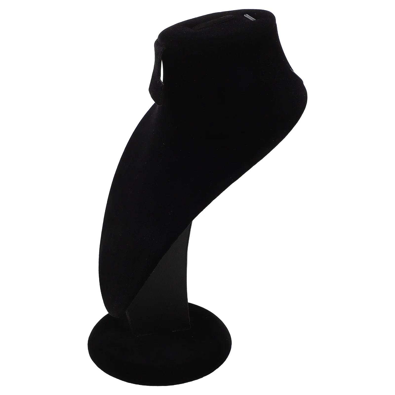 Jewelry Display Mannequin Set Black Bust Stand for Necklaces Pendants Lint Covered Retail Showcase Organizing Selling Setup
Jewelry Display Mannequin Set Black Bust Stand for Necklaces Pendants Lint Covered Retail Showcase Organizing Selling Setup