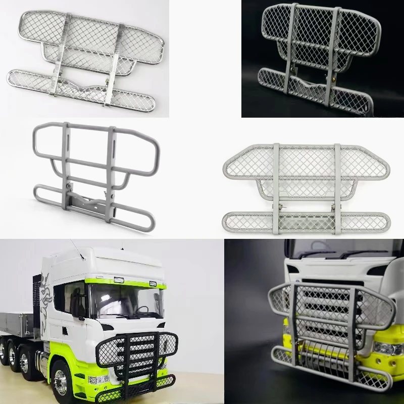 RC Toy Car Model Front Bumper Bullbar Decorative Parts for 1/14 RC Truck Tractor Truck Dump Truck R620 R470 Modified Accessories
RC Toy Car Model Front Bumper Bullbar Decorative Parts for 1/14 RC Truck Tractor Truck Dump Truck R620 R470 Modified Accessories