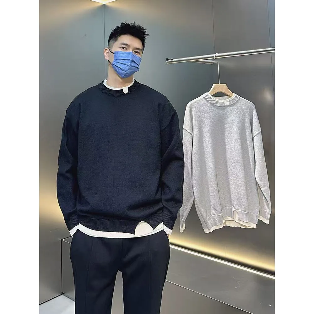 Повседневный свободный круглый вязаный свитер для мужчин и женщин больших размеров, осень-зима, полиэфирное волокно, универсальный, удобный, Fai...
Повседневный свободный круглый вязаный свитер для мужчин и женщин больших размеров, осень-зима, полиэфирное волокно, универсальный, удобный, Fai...