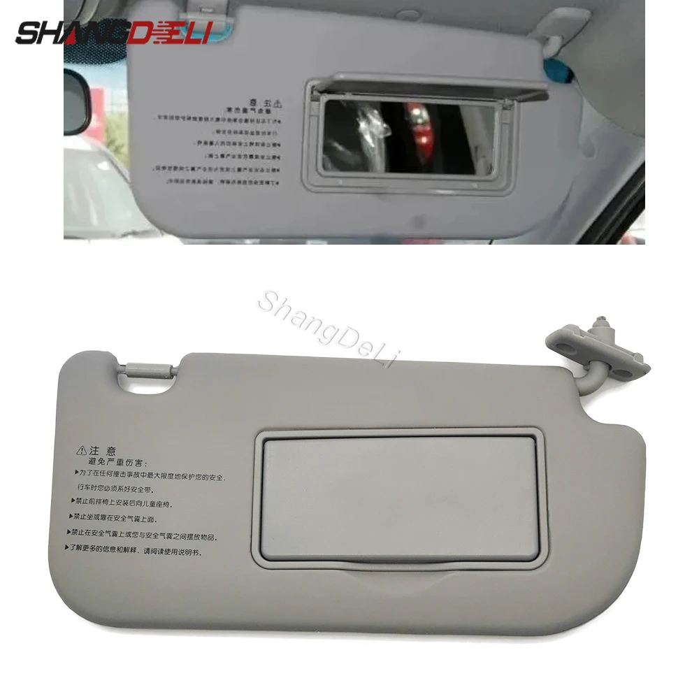 1PC Car Sun Visor Sunshade Right Side Gray Sun Shield Replacement Compatible For Kia Sportage 2005 - 2013 Accessories
1PC Car Sun Visor Sunshade Right Side Gray Sun Shield Replacement Compatible For Kia Sportage 2005 - 2013 Accessories
